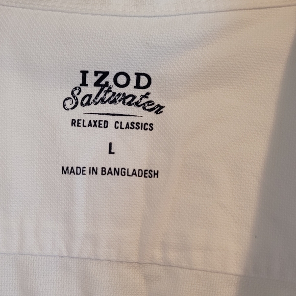 Men's Izod Button Down - Picture 3 of 4